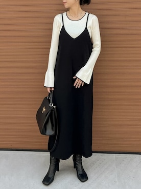 reedit_officialさん（レディース・162cm）の冬コーディネート