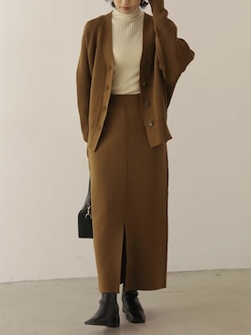 reedit_officialさん(レディース・162cm)の冬コーディネート