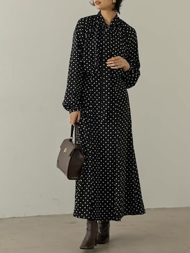 reedit_officialさん（レディース・162cm）の冬コーディネート