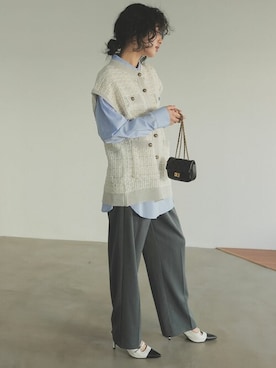 「PREORDER」｜reedit_officialさん（レディース・167cm）の冬コーディネート