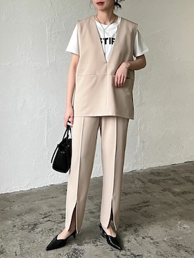 reedit_officialさん(レディース・158cm)の冬コーディネート