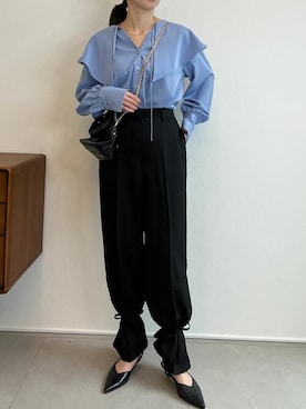 「リエディ」｜「アイテム（その他シューズ）」を使った、reedit_officialさん（レディース・158cm）の冬コーディネート