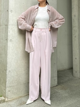 「リエディ」｜「アイテム（その他シューズ）」を使った、reedit_officialさん（レディース・163cm）の春コーディネート