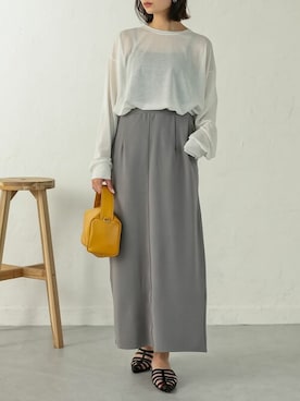 reedit_officialさん（レディース・163cm）の春コーディネート