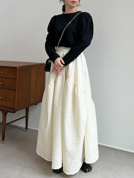 「リエディ」｜「アイテム（パンプス）」を使った、reedit_officialさん（レディース・158cm）の春コーディネート