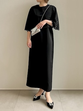 「おでかけ」｜「アイテム（ワンピース/ドレス）」を使った、reedit_officialさん（レディース・163cm）の春コーディネート