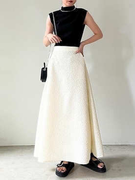 「Re:EDIT（リエディ）のアイテム（バッグ）」を使った、reedit_officialさん（レディース・163cm）の春コーディネート