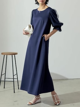 「チュール」｜reedit_officialさん（レディース・166cm）の春コーディネート