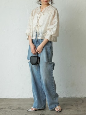 reedit_officialさん（レディース・158cm）の春コーディネート