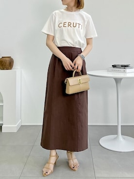 reedit_officialさん（レディース・163cm）の夏コーディネート