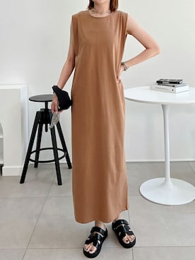 「リエディ」｜「アイテム（ワンピース）」を使った、reedit_officialさん（レディース・163cm）の夏コーディネート