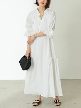 「リエディ」｜「アイテム（サンダル）」を使った、reedit_officialさん（レディース・162cm）の夏コーディネート