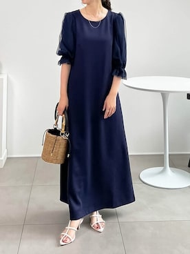「リエディ」｜「アイテム（サンダル）」を使った、reedit_officialさん（レディース・162cm）の夏コーディネート
