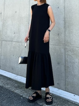 「リエディ」｜「アイテム（サンダル）」を使った、reedit_officialさん（レディース・163cm）の夏コーディネート