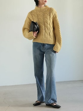 reedit_officialさん（レディース・166cm）の秋コーディネート