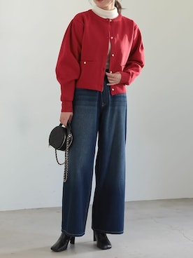 reedit_officialさん（レディース・158cm）の秋コーディネート