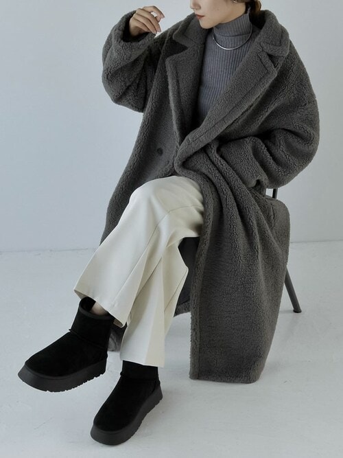 KITH キス 21AWボアチェスターコート KITH キス 21AWボアチェスターコート KITH キス 21AWボアチェスターコート