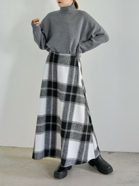 「リエディ」｜「アイテム（ブーツ）」を使った、reedit_officialさん（レディース・163cm）の秋コーディネート