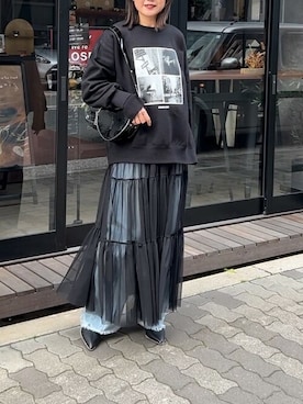 「リエディ」｜「アイテム（ワンピース/ドレス）」を使った、reedit_officialさん（レディース・163cm）の冬コーディネート