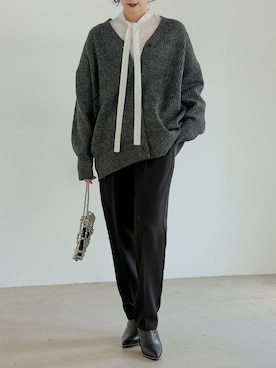 「リエディ」｜「アイテム（ブーツ）」を使った、reedit_officialさん（レディース・163cm）の冬コーディネート