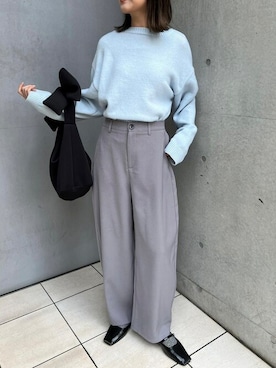 「リエディ」｜「アイテム（パンプス）」を使った、reedit_officialさん（レディース・163cm）の冬コーディネート