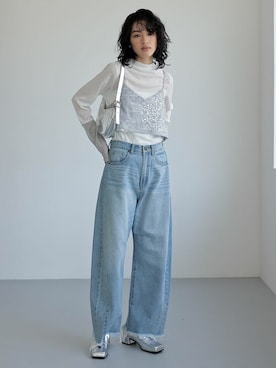 「リエディ」｜「アイテム（その他トップス）」を使った、reedit_officialさん（レディース・167cm）の冬コーディネート