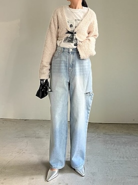 「リエディ」｜「アイテム（パンプス）」を使った、reedit_officialさん（レディース・163cm）の冬コーディネート