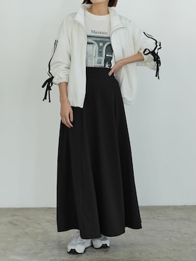 「リエディ」｜「アイテム（ブルゾン）」を使った、reedit_officialさん（レディース・173cm）の冬コーディネート