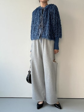 reedit_officialさん（レディース・163cm）の冬コーディネート