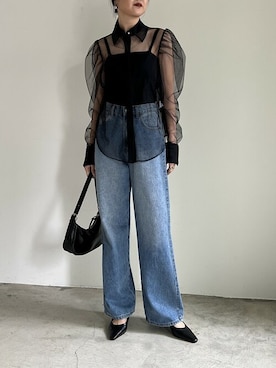 「リエディ」｜「アイテム（パンプス）」を使った、reedit_officialさん（レディース・163cm）の春コーディネート