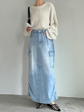 「リエディ」｜「アイテム（サンダル）」を使った、reedit_officialさん（レディース・163cm）の春コーディネート