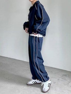 「リエディ」｜「アイテム（ナイロンジャケット）」を使った、reedit_officialさん（レディース・163cm）の春コーディネート