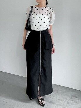 reedit_officialさん（レディース・163cm）の春コーディネート