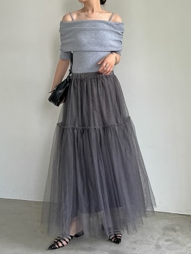 「肌見せ」｜reedit_officialさん（レディース・163cm）の夏コーディネート