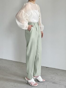 reedit_officialさん（レディース・158cm）の夏コーディネート