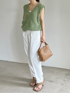 reedit_officialさん（レディース・158cm）の夏コーディネート