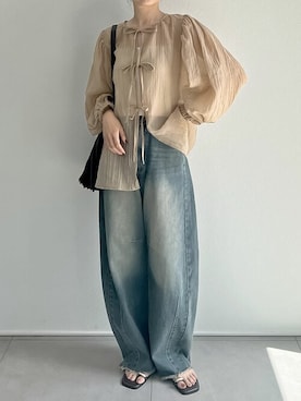 reedit_officialさん(レディース・158cm)の夏コーディネート