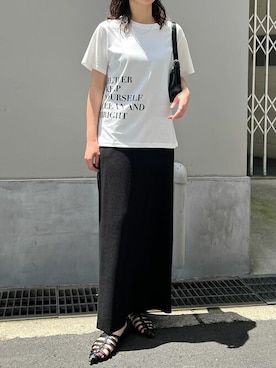 「リエディ」｜「アイテム（バッグ）」を使った、reedit_officialさん（レディース・157cm）の夏コーディネート