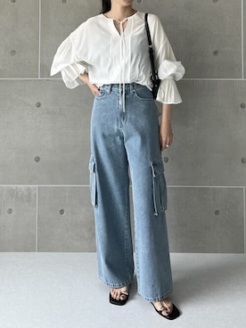 reedit_officialさん（レディース・158cm）の夏コーディネート