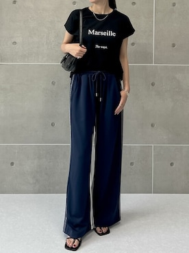 reedit_officialさん（レディース・158cm）の夏コーディネート