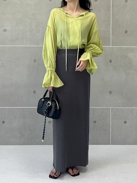 reedit_officialさん（レディース・157cm）の夏コーディネート