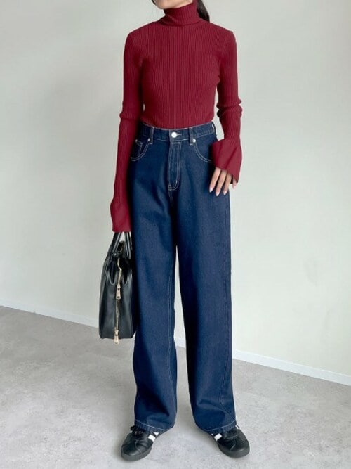 heve ペタルニット アイボリー リブ編み フレアスリーブ 半袖トップス heve ペタルニット アイボリー リブ編み フレアスリーブ 半袖