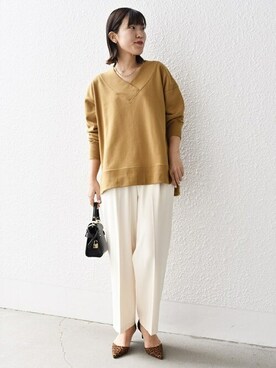 増田さん（レディース・164cm）の冬コーディネート