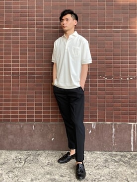 「Perfect Suit FActory（パーフェクトスーツファクトリー）のアイテム」を使った、0493psfaさん（メンズ・173cm）の夏コーディネート