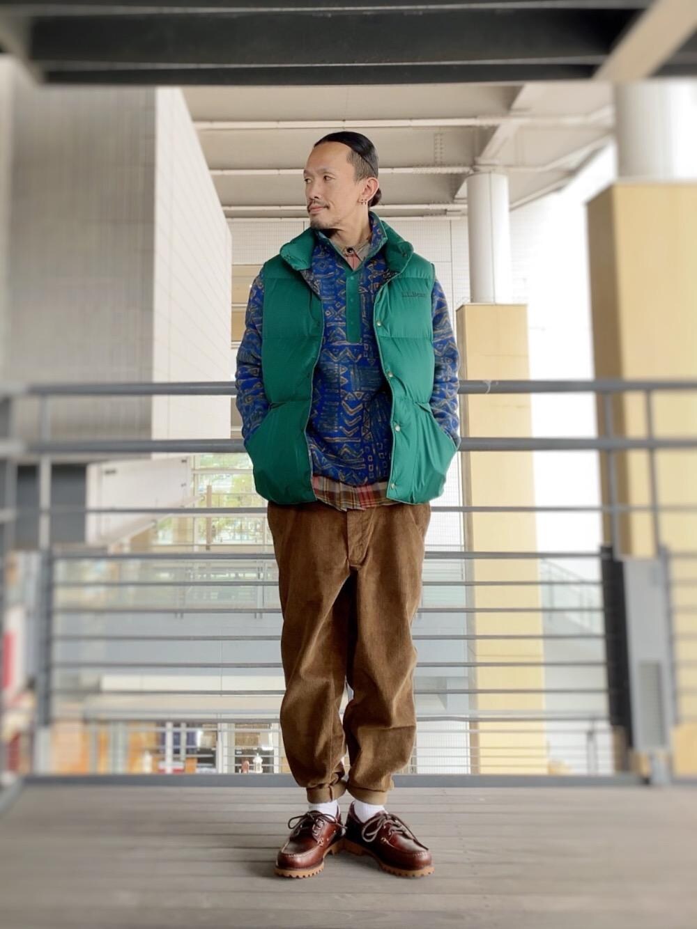 HIRO(L.L.Bean 横浜店)｜L.L.Beanのダウンベストを使った