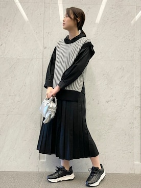 COMME CA ISM STAFFさん(レディース・168cm)の冬コーディネート