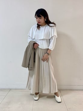 COMME CA ISM STAFFさん（レディース・153cm）の冬コーディネート