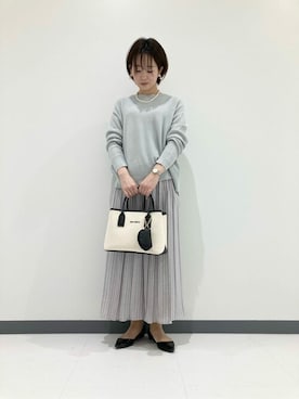 COMME CA ISM STAFFさん（レディース・161cm）の冬コーディネート