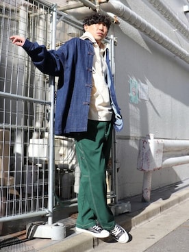 COMME CA ISM STAFFさん(メンズ・177cm)の冬コーディネート