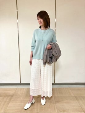 COMME CA ISM STAFFさん（レディース・168cm）の冬コーディネート